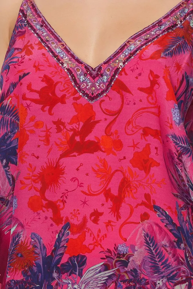 Camilla Tops Women V Neck Cami Tropic Of Neon