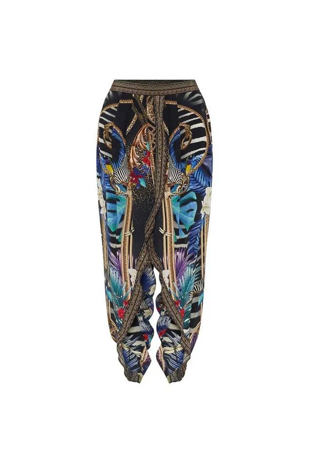 Camilla Trousers and Leggings Women Gathered Wrap Front Trouser Rainbow Room