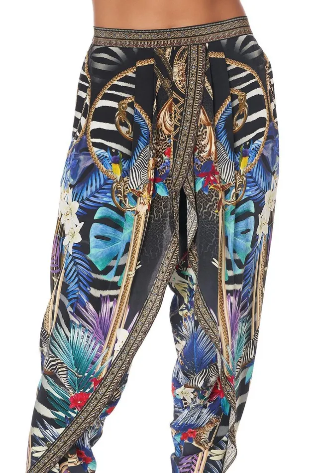 Camilla Trousers and Leggings Women Gathered Wrap Front Trouser Rainbow Room