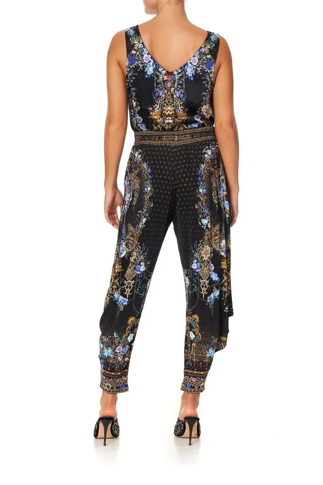 Camilla Trousers and Leggings Women Jersey Drape Pant With Pocket Palace Playhouse