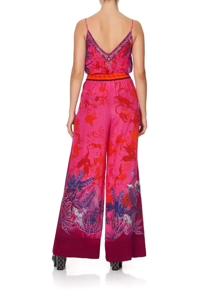 Camilla Trousers and Leggings Women Lounge Trouser With Cuffs Tropic Of Neon