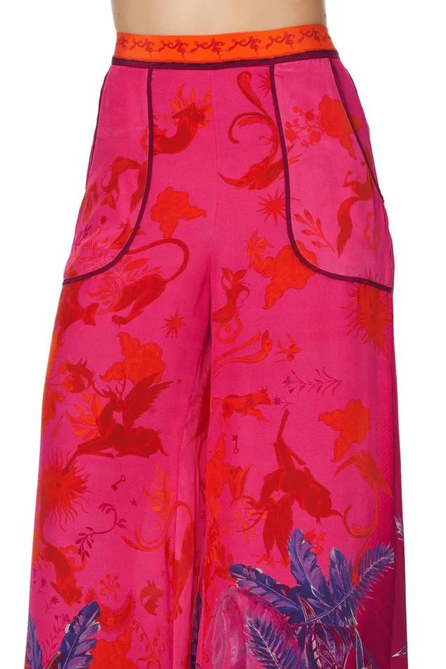 Camilla Trousers and Leggings Women Lounge Trouser With Cuffs Tropic Of Neon