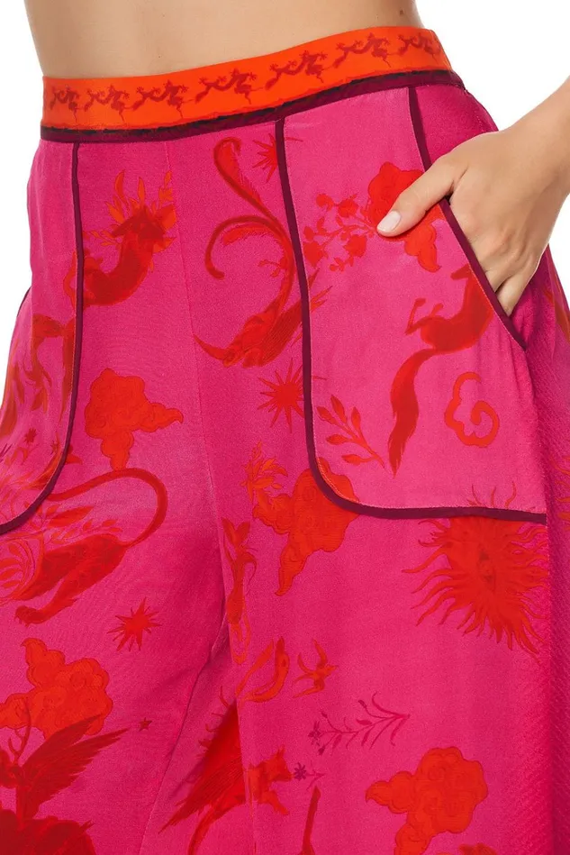 Camilla Trousers and Leggings Women Lounge Trouser With Cuffs Tropic Of Neon