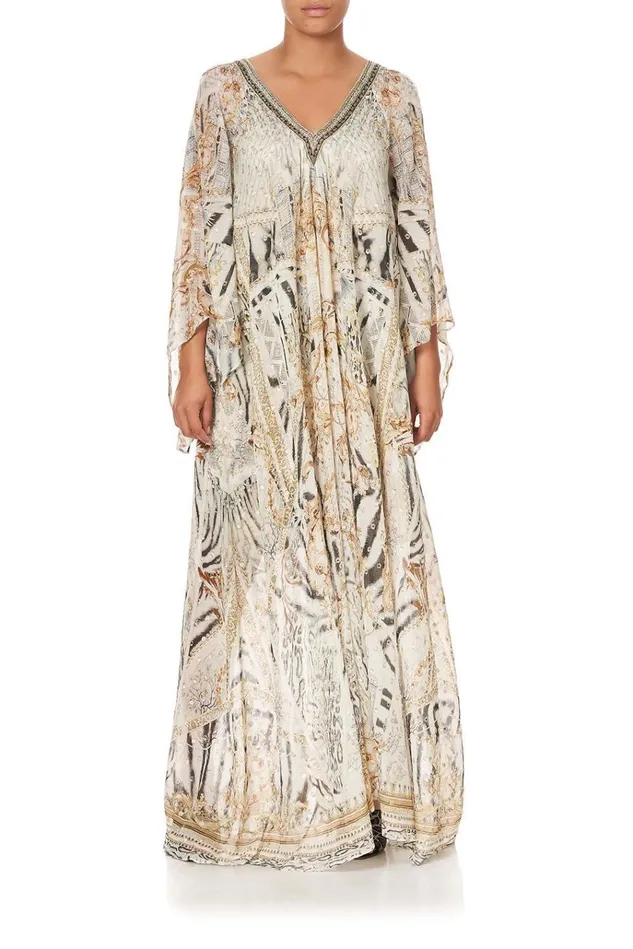 Camilla Wedding Guest Dresses Women Pleat Sleeve Long Dress Gates Of Glory