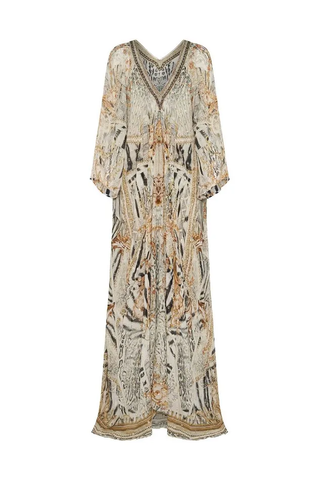 Camilla Wedding Guest Dresses Women Pleat Sleeve Long Dress Gates Of Glory