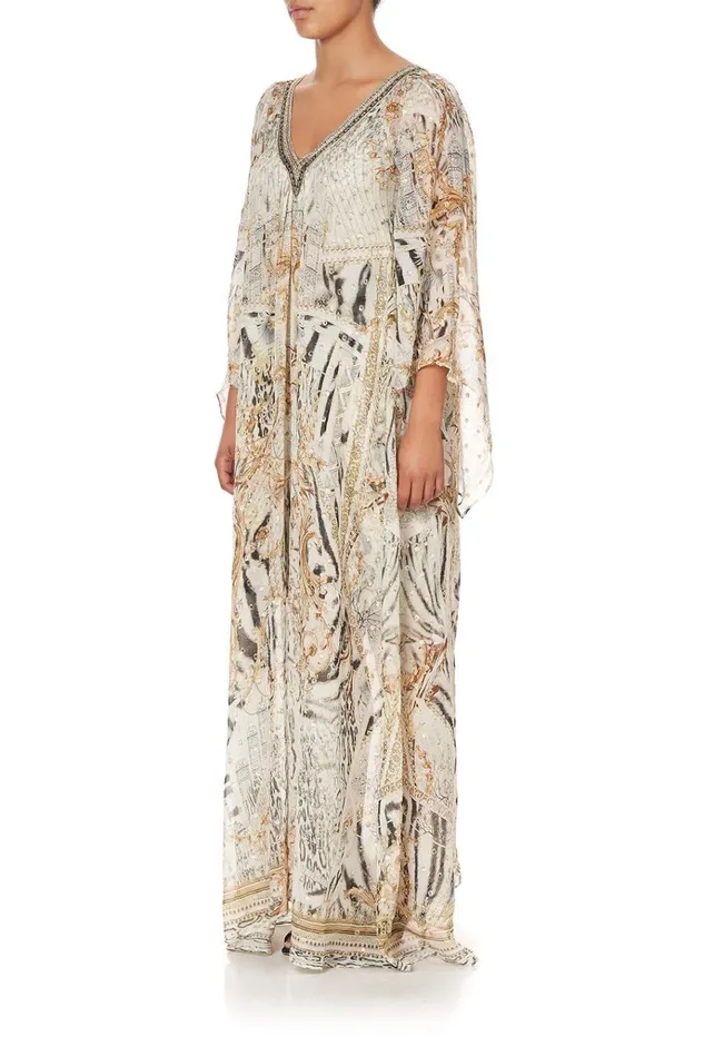 Camilla Wedding Guest Dresses Women Pleat Sleeve Long Dress Gates Of Glory