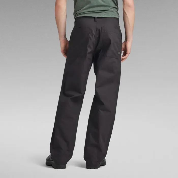 Cargos and Chinos MenWomen GStar RAW Unisex Modson Straight Chino Dark Black