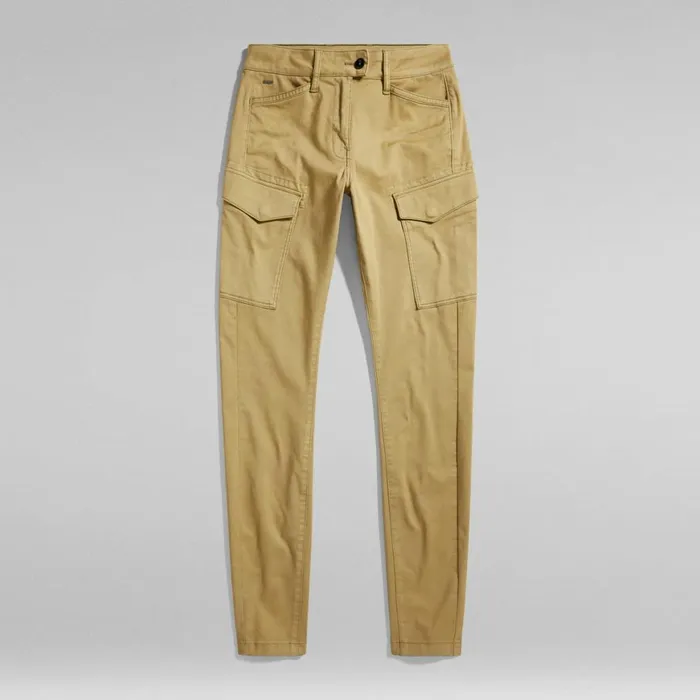 Cargos and Chinos Women GStar RAW Blossite GShape Army High Skinny Jeans Fresh Army Green