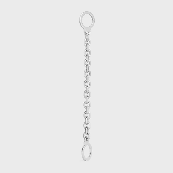 Chane Triomphe Golden Handcuff Bracelet In Sterling Silver With Rhodium Finish Silver Men CELINE BRACELETS and RINGS Chane Triomphe Golden Handcuff Bracelet In Sterling Silver With Rhodium Finish Silver Men CELINE BRACELETS and RINGS