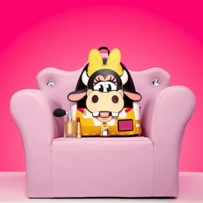Clarabelle Cow Cosplay Bifold Wallet Unisex Loungefly Bags and Wallets Clarabelle Cow Cosplay Bifold Wallet Unisex Loungefly Bags and Wallets