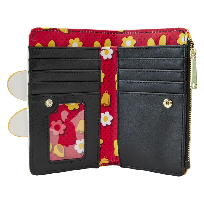 Clarabelle Cow Cosplay Bifold Wallet Unisex Loungefly Bags and Wallets Clarabelle Cow Cosplay Bifold Wallet Unisex Loungefly Bags and Wallets