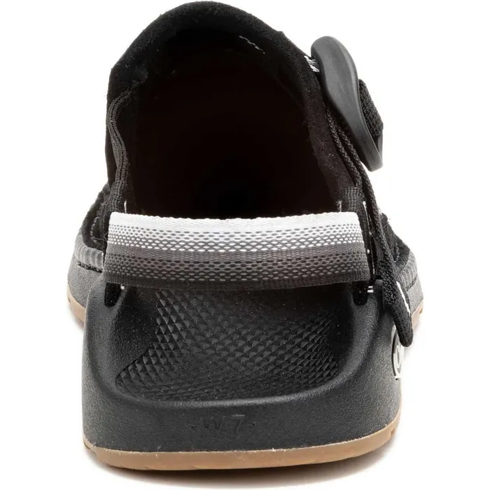 Clogs and SlipOns Women Chaco Canyon Woven Clog Fade Black and White Clogs and SlipOns Women Chaco Canyon Woven Clog Fade Black and White