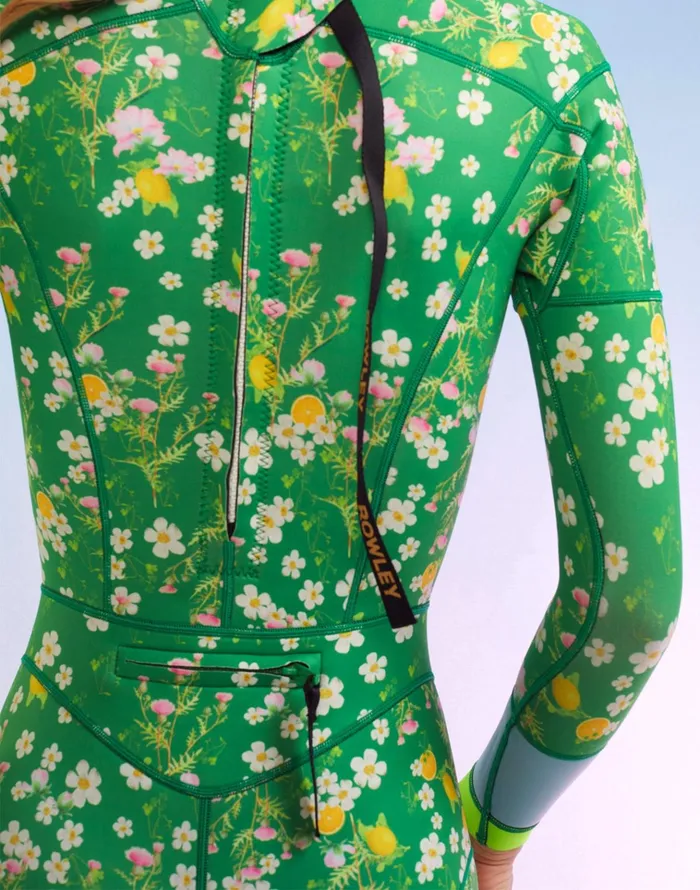 Clover Wetsuit 8211 Grnmt Women Cynthia Rowley Surf and Swim