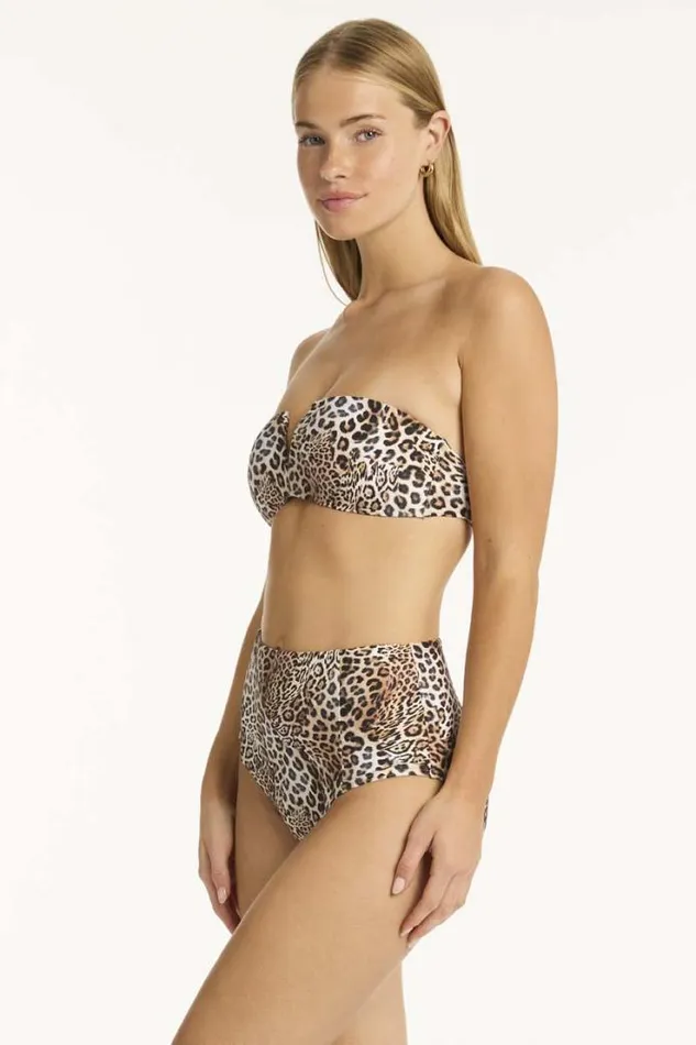 Congo Panelled High Waist Pant Congo Women Sea Level Bottoms