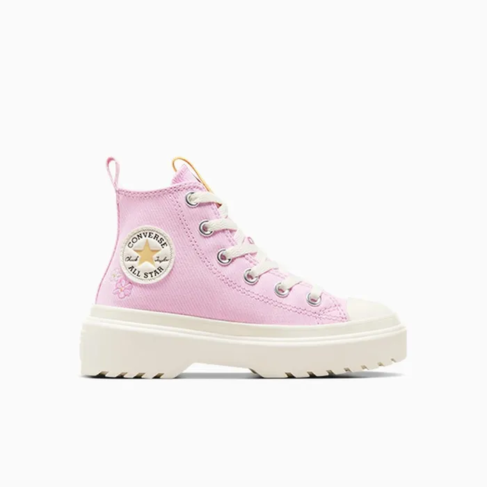 Converse EasyOn EasyOff Chuck Taylor All Star Lugged Lift Flowers Platform Stardust Lilac 8211 Kids Converse EasyOn EasyOff Chuck Taylor All Star Lugged Lift Flowers Platform Stardust Lilac 8211 Kids