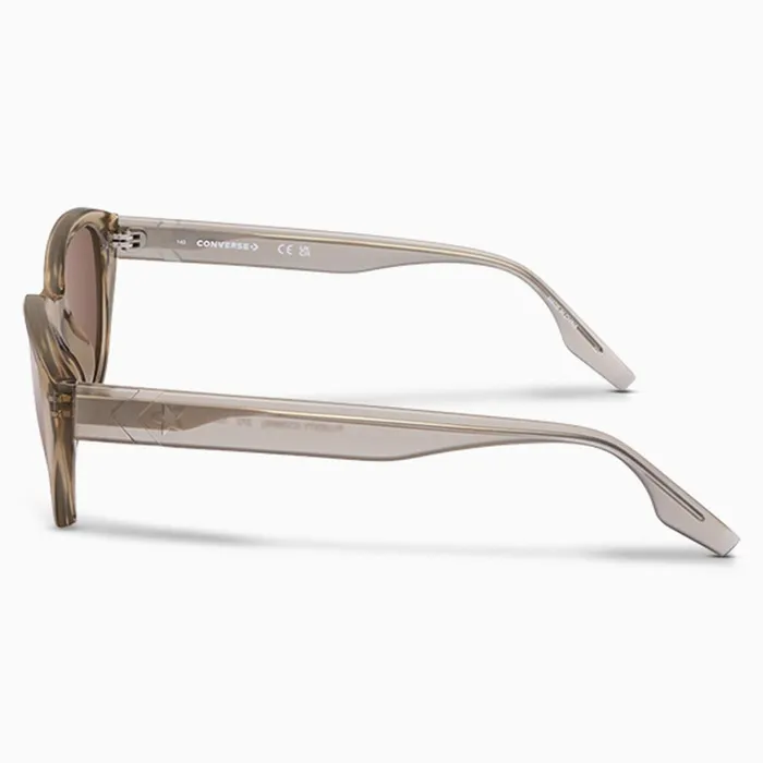 Converse Hats and Sunglasses Fluidity Cat Eye Sunglasses Crystal Beach Stone 8211 WomenMen