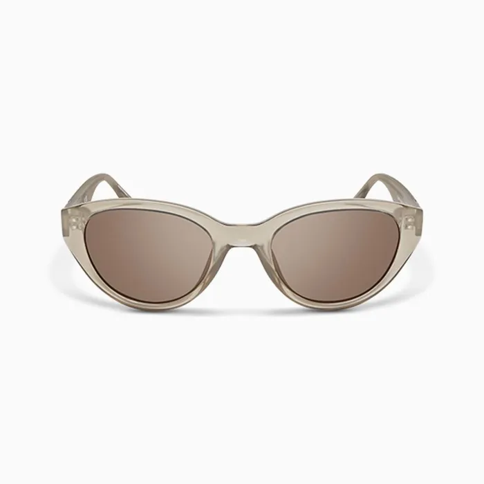 Converse Hats and Sunglasses Fluidity Cat Eye Sunglasses Crystal Beach Stone 8211 WomenMen
