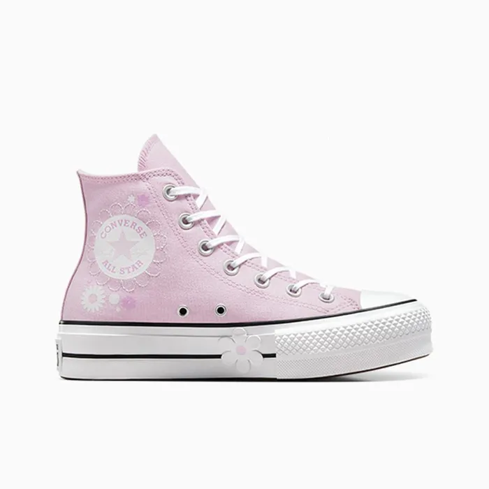 Converse High Top Chuck Taylor All Star Lift Platform Floral Stardust Lilacwhiteblack 8211 Women Converse High Top Chuck Taylor All Star Lift Platform Floral Stardust Lilacwhiteblack 8211 Women