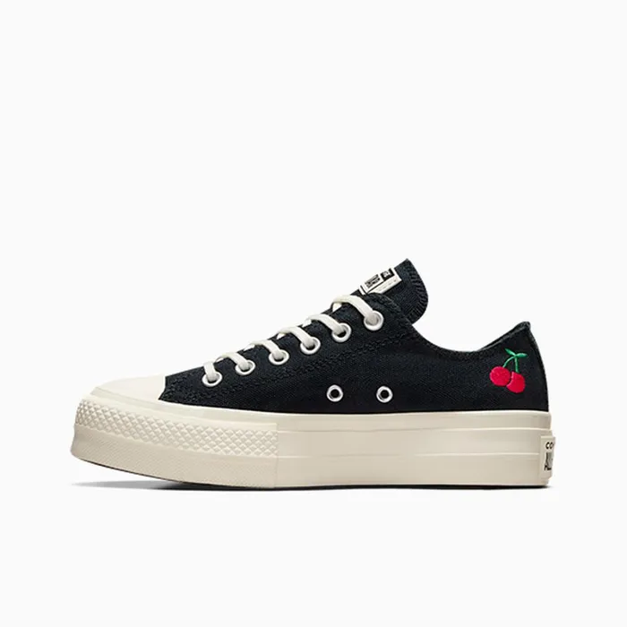 Converse Lift Platforms Chuck Taylor All Star Lift Platform Cherries Blackegretred 8211 Women