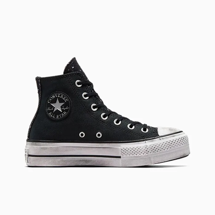 Converse Lift Platforms Chuck Taylor All Star Lift Platform Studded Blacksilverblack 8211 Women Converse Lift Platforms Chuck Taylor All Star Lift Platform Studded Blacksilverblack 8211 Women