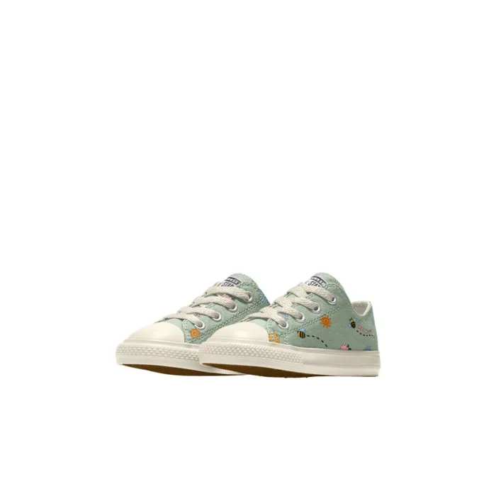 Converse Low Top Custom Chuck Taylor All Star By You Sticky Aloe 8211 Kids