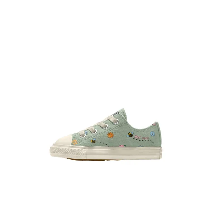 Converse Low Top Custom Chuck Taylor All Star By You Sticky Aloe 8211 Kids