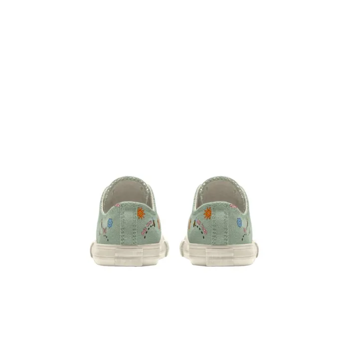 Converse Low Top Custom Chuck Taylor All Star By You Sticky Aloe 8211 Kids