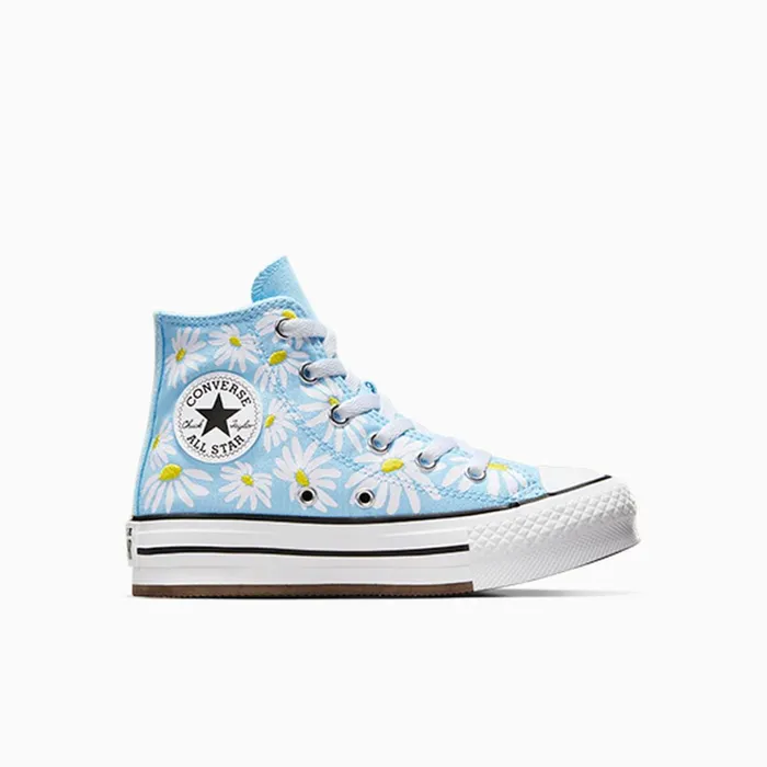 Converse Matching Sets Chuck Taylor All Star Lift Platform Floral True Skydandy Lionwhite 8211 Kids