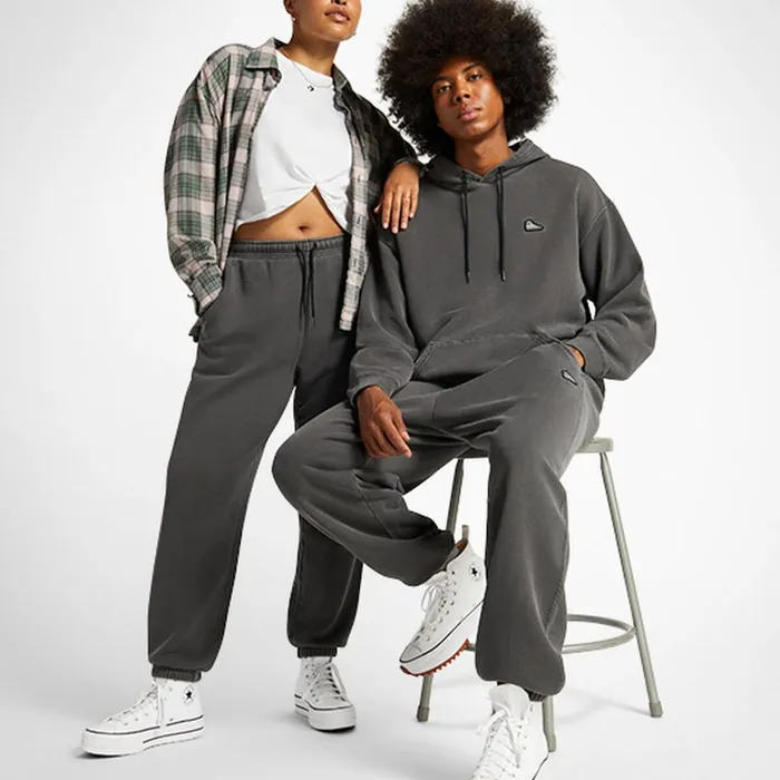 Converse Pants and Shorts Converse GoTo Sneaker Patch LooseFit Sweatpants Converse Black 8211 MenWomen