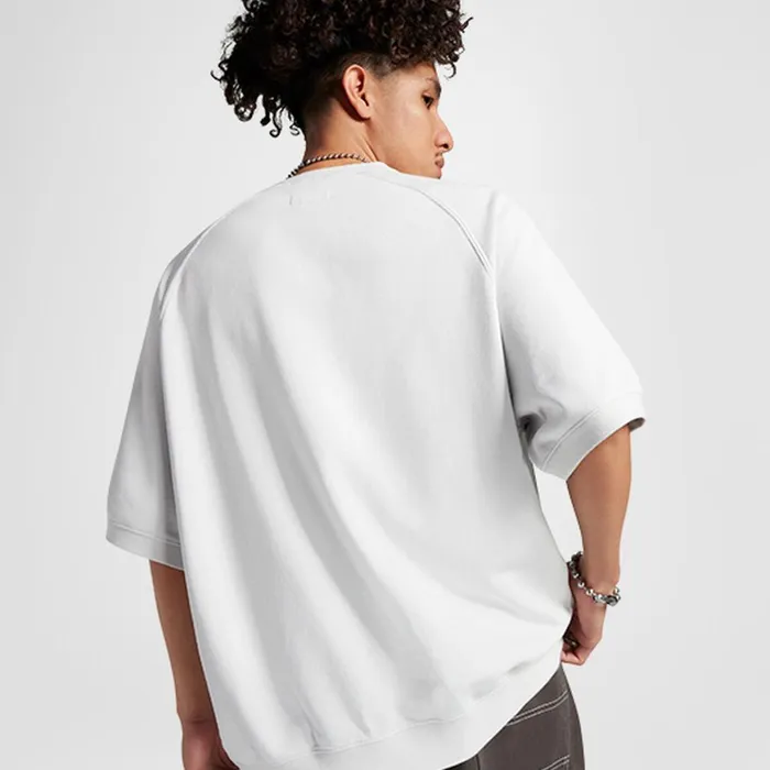 Converse Tops and Shirts Retro ShortSleeve Crew Fossilized Grey 8211 Men
