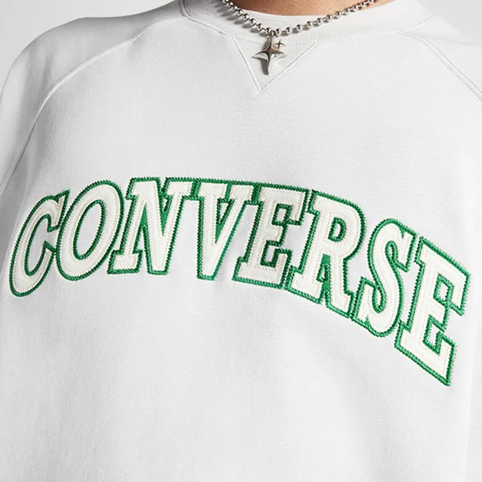 Converse Tops and Shirts Retro ShortSleeve Crew Fossilized Grey 8211 Men