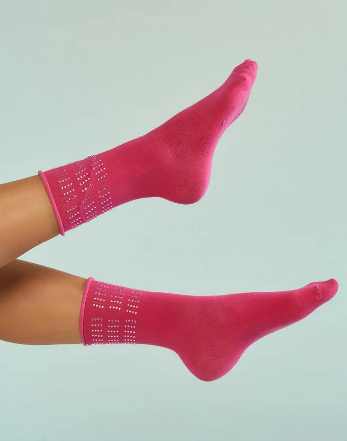 Crystal Sport Socks 8211 Htpnk Women Cynthia Rowley Accessories