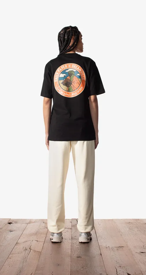 Daily Paper X Dreamville Black TShirt Men Daily Paper TShirts