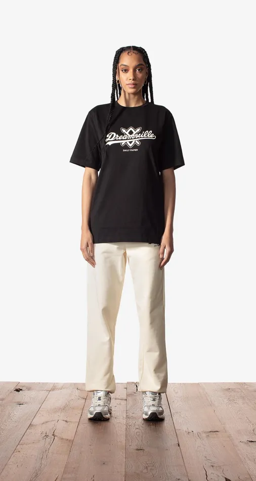 Daily Paper X Dreamville Black TShirt Men Daily Paper TShirts