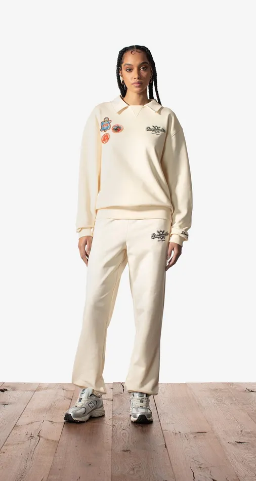 Daily Paper X Dreamville Cream Sweatpants Men Daily Paper Trousers