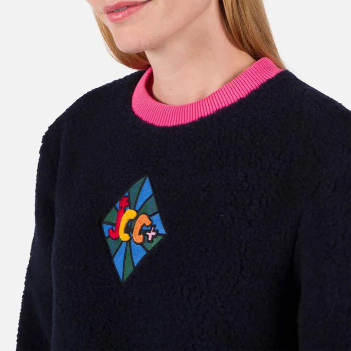 Damen Sweatshirts Und Pullover Rossignol Damenfleecepullover JCC Lumy Cosmicblue