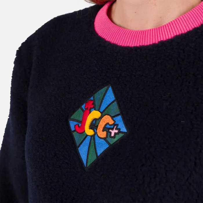 Damen Sweatshirts Und Pullover Rossignol Damenfleecepullover JCC Lumy Cosmicblue