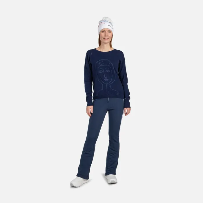 Damen Sweatshirts Und Pullover Rossignol Damenpullover JCC Lina Cosmicblue