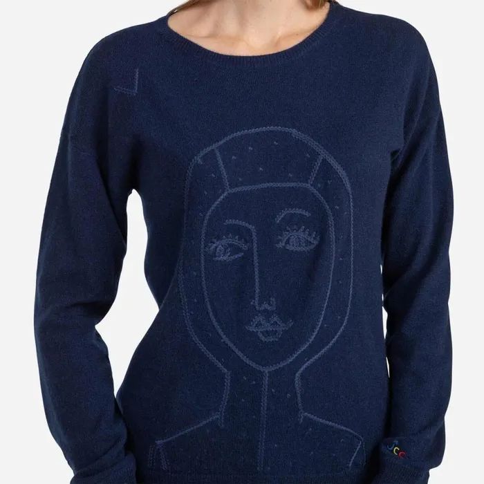 Damen Sweatshirts Und Pullover Rossignol Damenpullover JCC Lina Cosmicblue