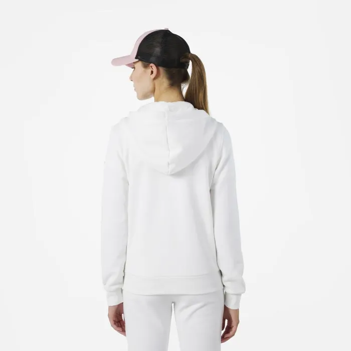 Damen Sweatshirts Und Pullover Rossignol Logo Damensweatshirt Mit Kapuze Und Durchgehendem Reiverschluss White100