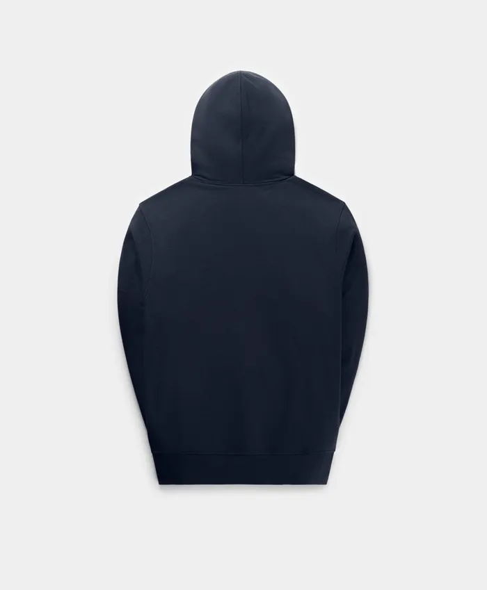 Deep Navy Circle Hoodie Navy Men Daily Paper Hoodies and Sweaters