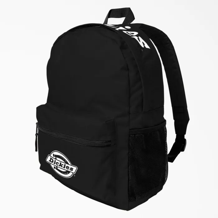 Dickies Backpacks and Bags Logo Backpack Black W Reflective Black W Reflective bkrf 8211 Men Dickies Backpacks and Bags Logo Backpack Black W Reflective Black W Reflective bkrf 8211 Men