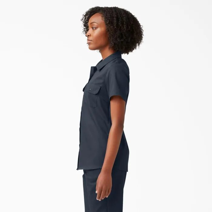 Dickies Button Up Women039s 574 Original Work Shirt Dark Navy Dark Navy asn 8211 Women Dickies Button Up Women039s 574 Original Work Shirt Dark Navy Dark Navy asn 8211 Women