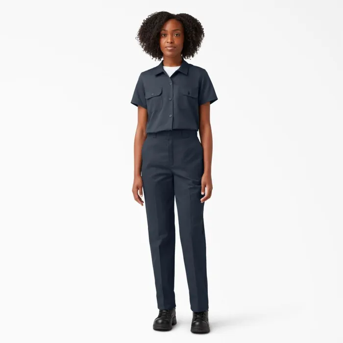 Dickies Button Up Women039s 574 Original Work Shirt Dark Navy Dark Navy asn 8211 Women Dickies Button Up Women039s 574 Original Work Shirt Dark Navy Dark Navy asn 8211 Women