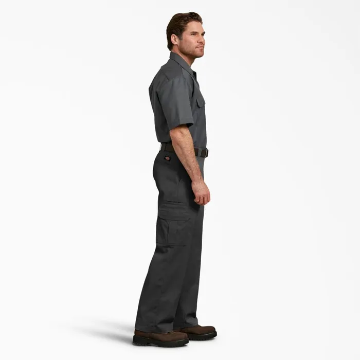 Dickies Cargo FLEX Relaxed Fit Cargo Pants Black Black bk 8211 Men Dickies Cargo FLEX Relaxed Fit Cargo Pants Black Black bk 8211 Men
