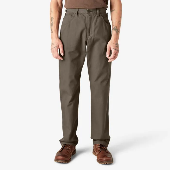 Dickies Carpenter Relaxed Fit Heavyweight Duck Carpenter Pants Rinsed Mushroom Rinsed Mushroom rmr1 8211 Men Dickies Carpenter Relaxed Fit Heavyweight Duck Carpenter Pants Rinsed Mushroom Rinsed Mushroom rmr1 8211 Men