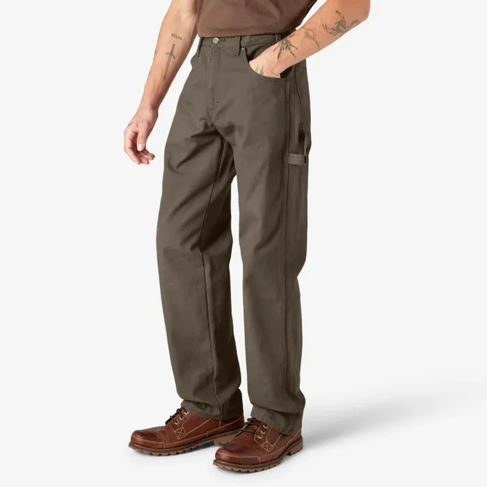 Dickies Carpenter Relaxed Fit Heavyweight Duck Carpenter Pants Rinsed Mushroom Rinsed Mushroom rmr1 8211 Men Dickies Carpenter Relaxed Fit Heavyweight Duck Carpenter Pants Rinsed Mushroom Rinsed Mushroom rmr1 8211 Men