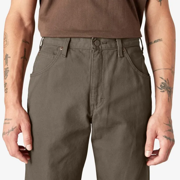 Dickies Carpenter Relaxed Fit Heavyweight Duck Carpenter Pants Rinsed Mushroom Rinsed Mushroom rmr1 8211 Men Dickies Carpenter Relaxed Fit Heavyweight Duck Carpenter Pants Rinsed Mushroom Rinsed Mushroom rmr1 8211 Men