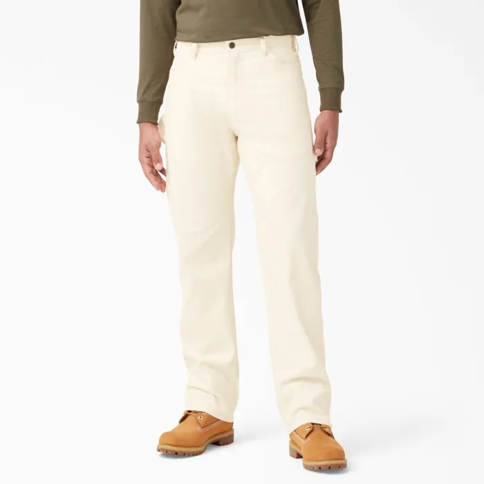Dickies Carpenter Relaxed Fit Straight Leg Painter039s Pants Natural Beige Natural Beige nt 8211 Men Dickies Carpenter Relaxed Fit Straight Leg Painter039s Pants Natural Beige Natural Beige nt 8211 Men