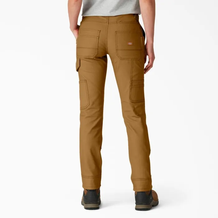 Dickies Carpenter Women039s FLEX DuraTech Straight Fit Pants Brown Duck Brown Duck bd 8211 Women Dickies Carpenter Women039s FLEX DuraTech Straight Fit Pants Brown Duck Brown Duck bd 8211 Women
